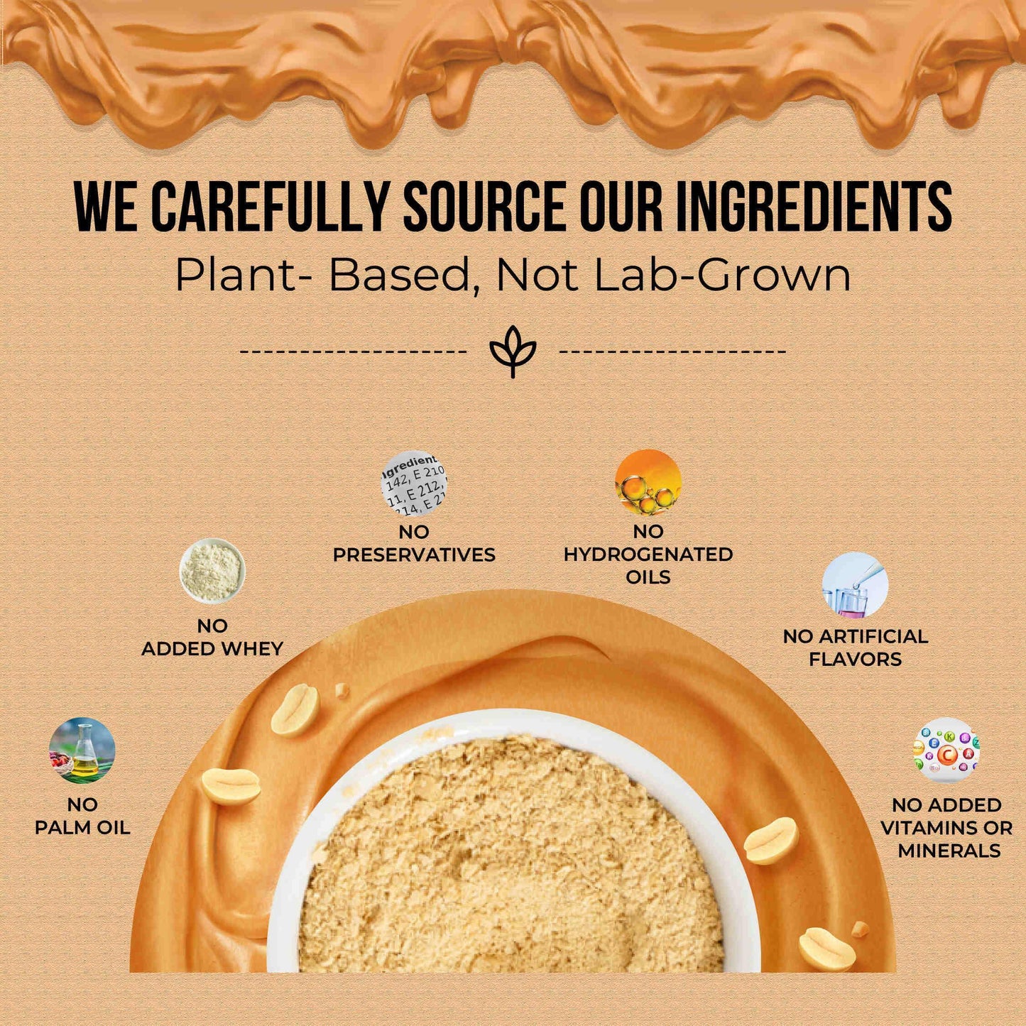 Pure Peanut Butter Powder 16g | 8g Protein