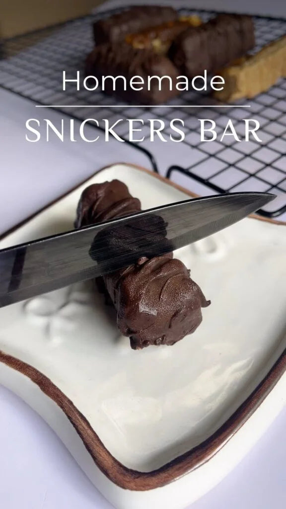 Homemade Snickers Bars
