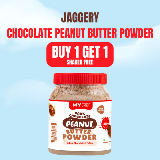 Dark Chocolate Peanut Butter Powder | Jaggery - 230g