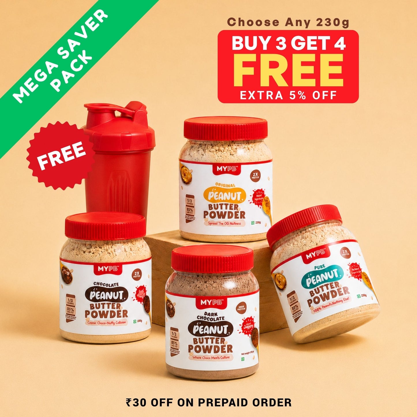 Mega Saver Pack - 230g