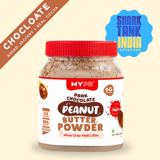Dark Chocolate Peanut Butter Powder | Added Jaggery