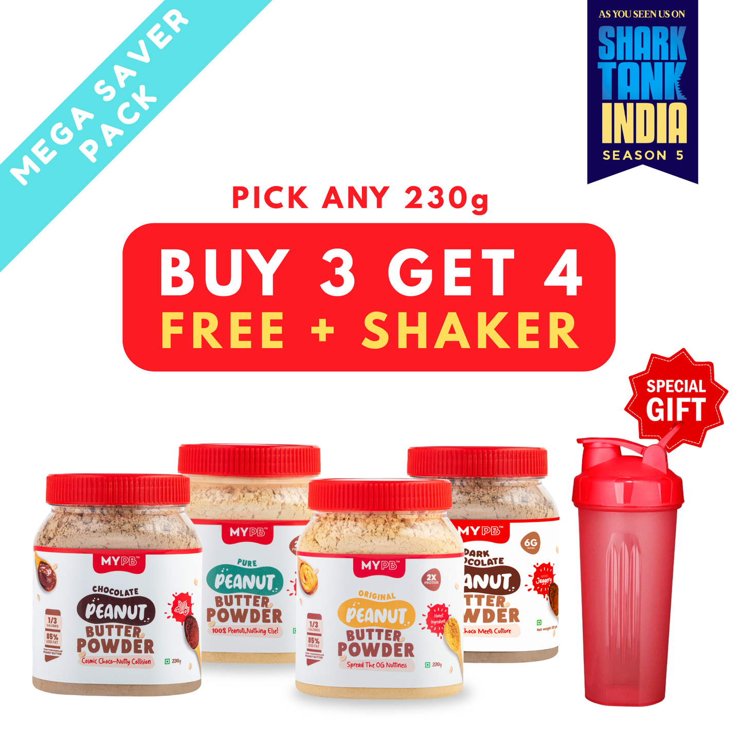 Mega Saver Pack - 230g