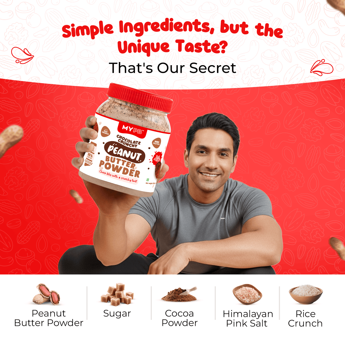 Crunchy Chocolate PB Powder