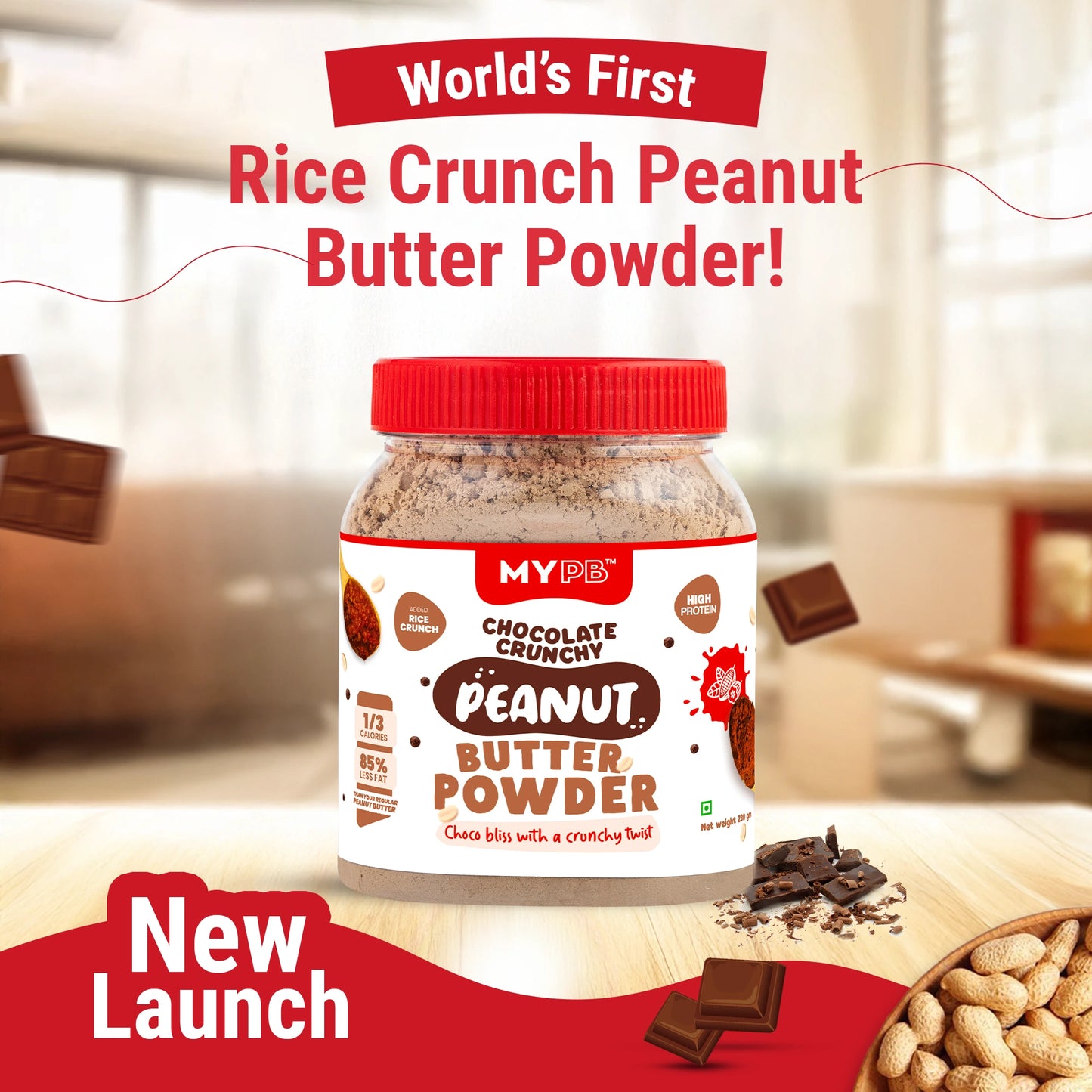 MYPB Rice Crunch Peanut Butter Powder