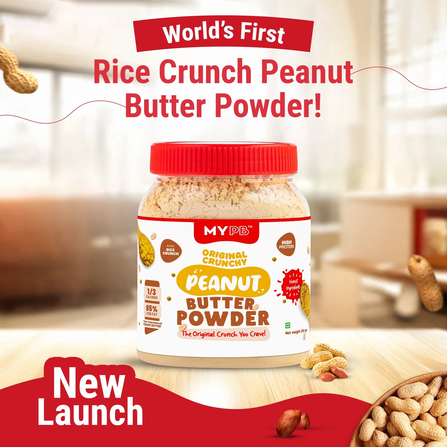 MYPB Rice Crunch Peanut Butter Powder