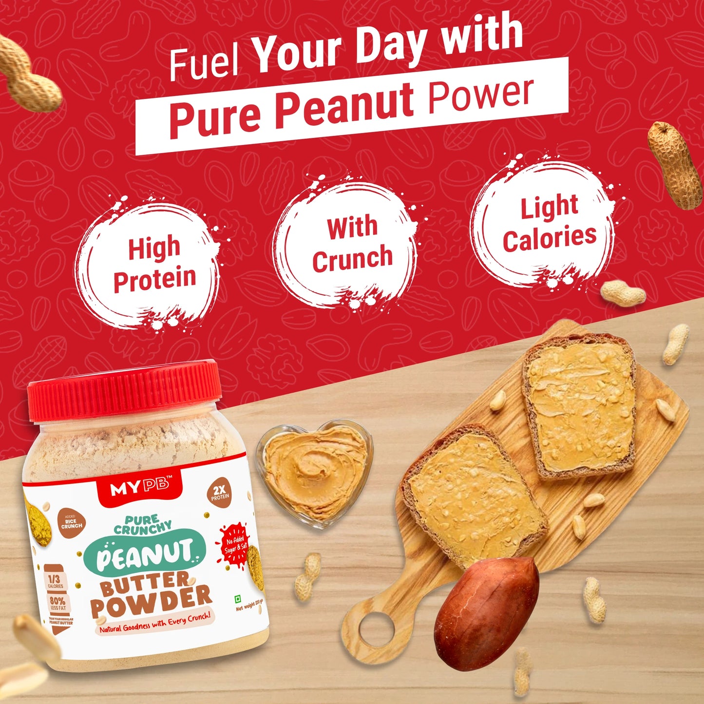 MYPB Rice Crunch Peanut Butter Powder