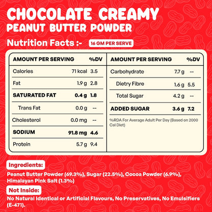 Chocolate PB Powder