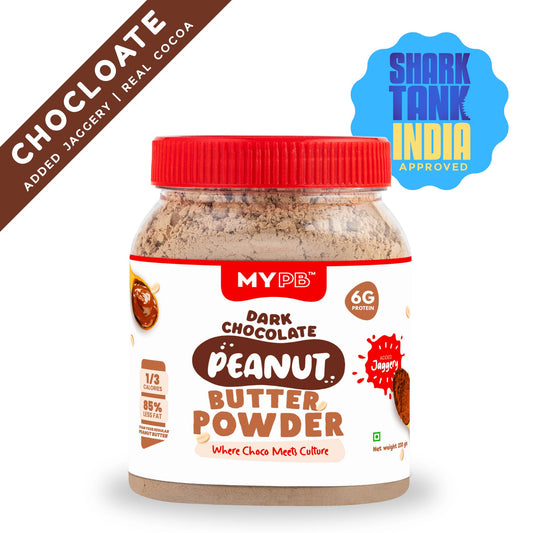 Dark Chocolate Peanut Butter Powder | Added Jaggery