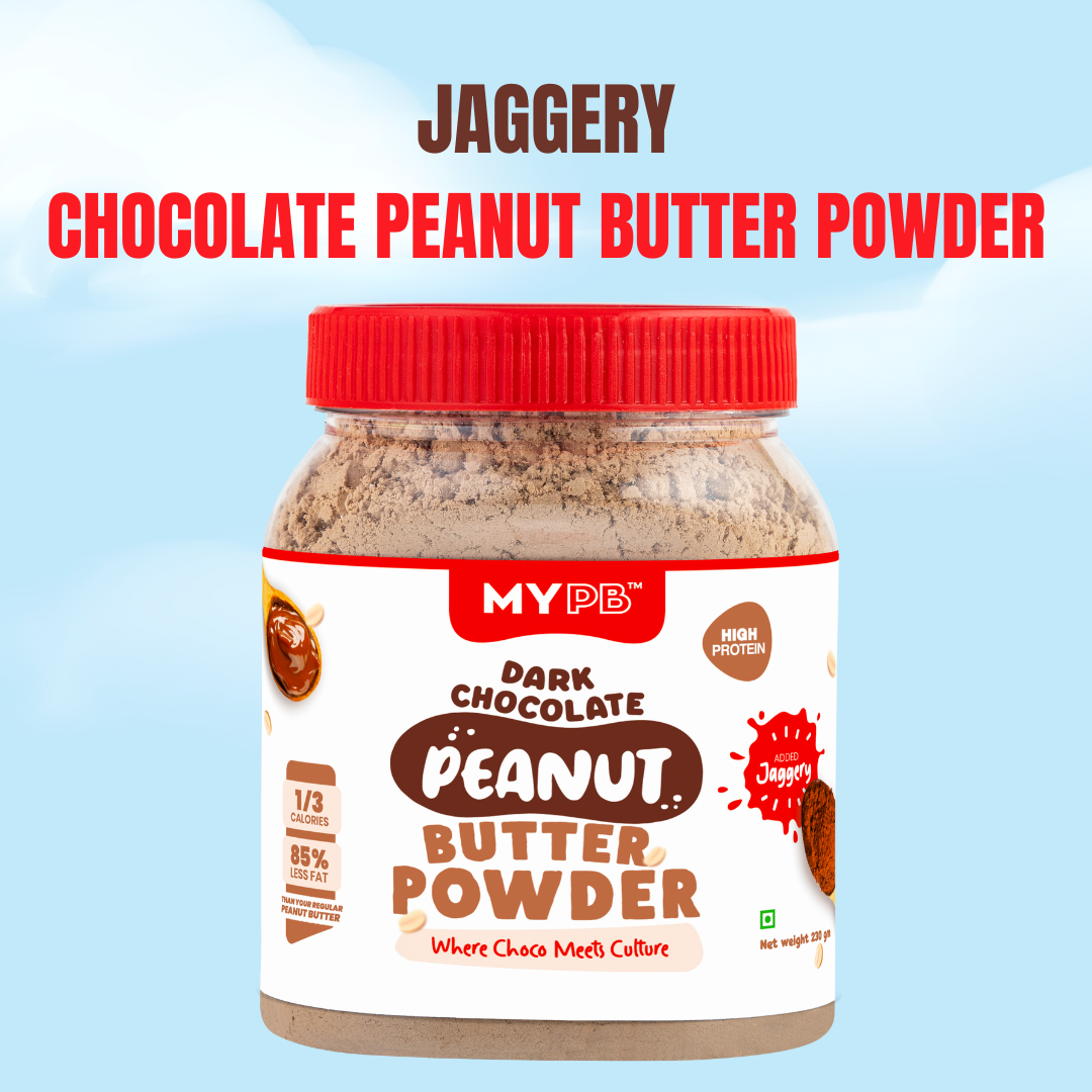 Dark Chocolate Peanut Butter Powder | Jaggery - 230g