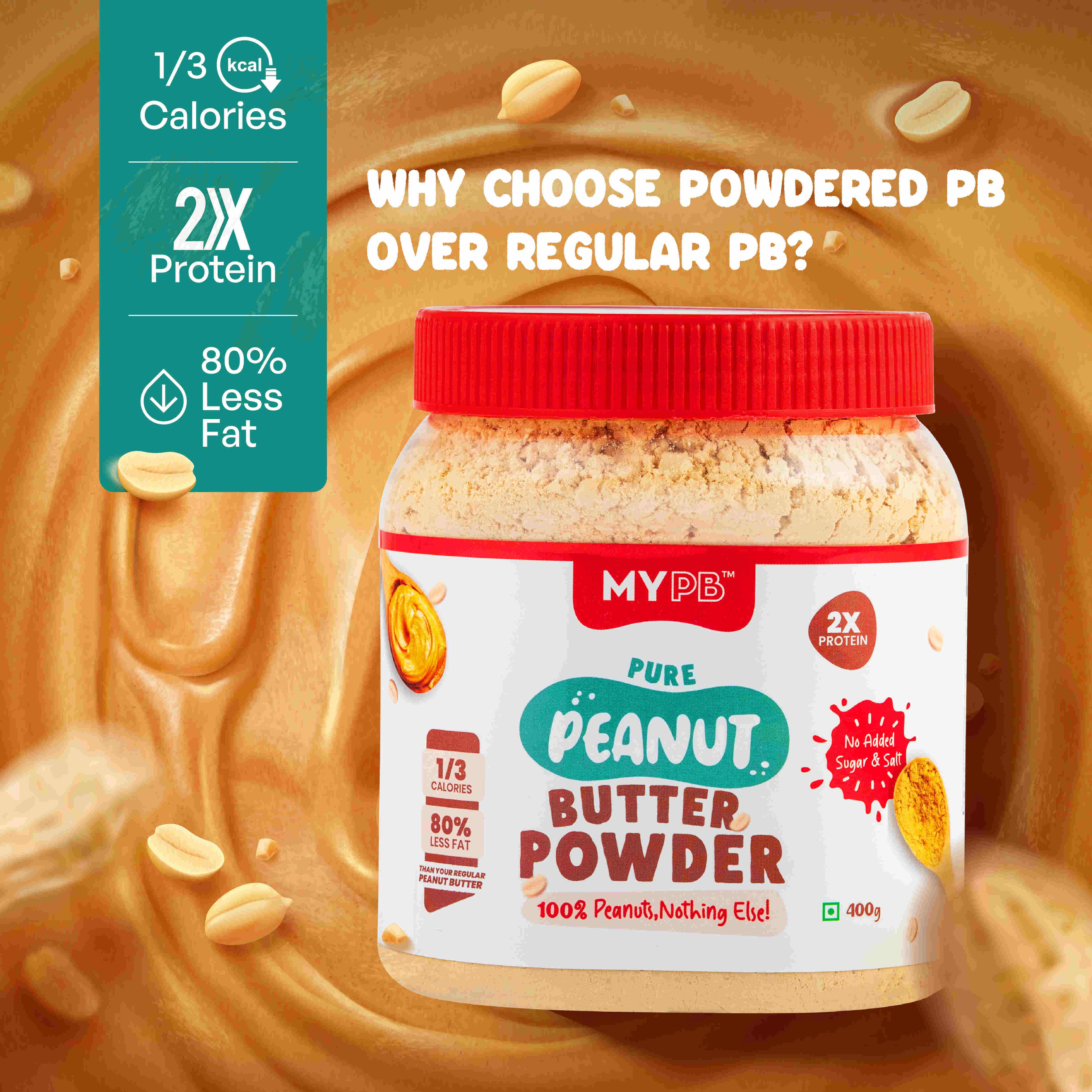 MYPB - India's First Peanut Butter Powder Brand