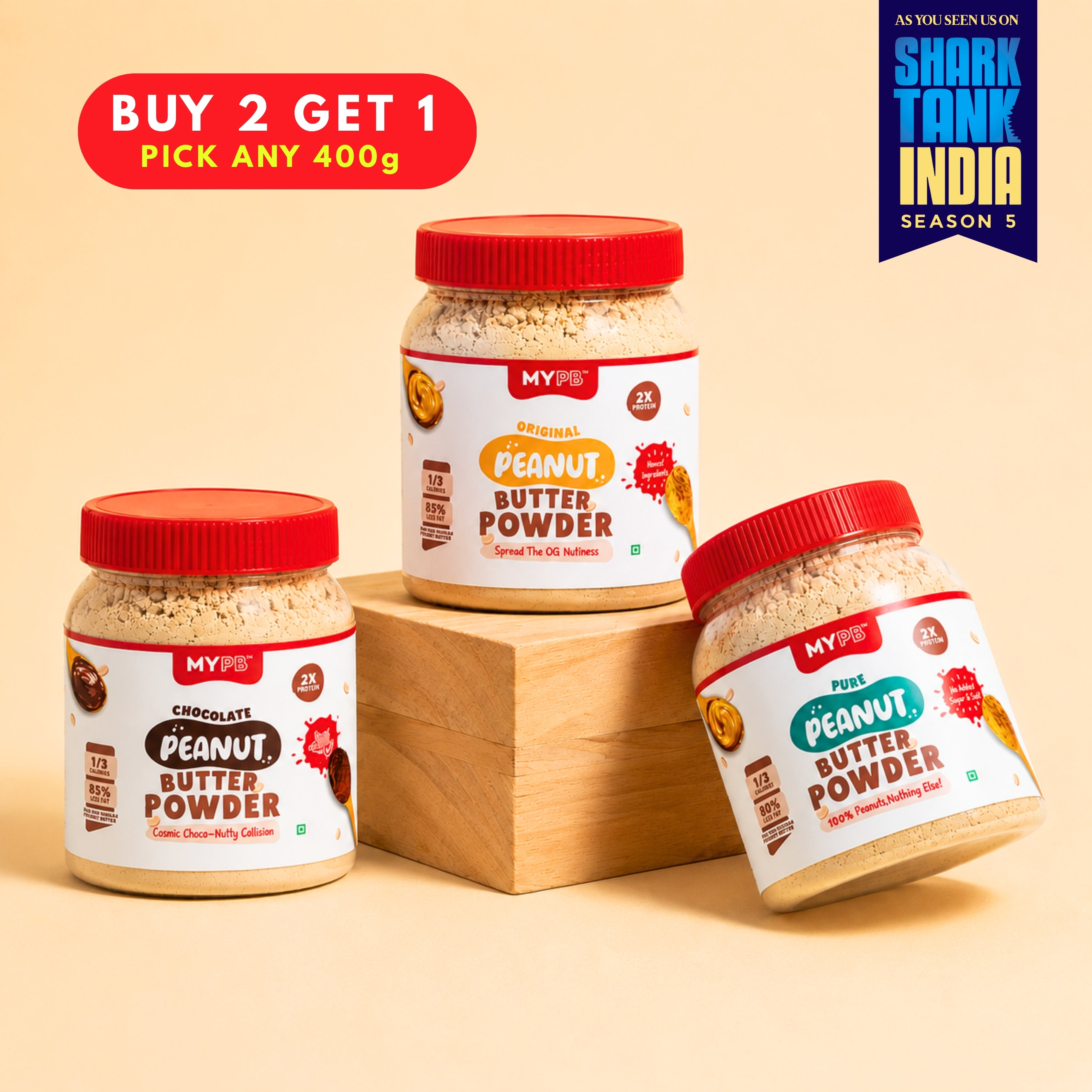 MYPB - India's First Peanut Butter Powder Brand