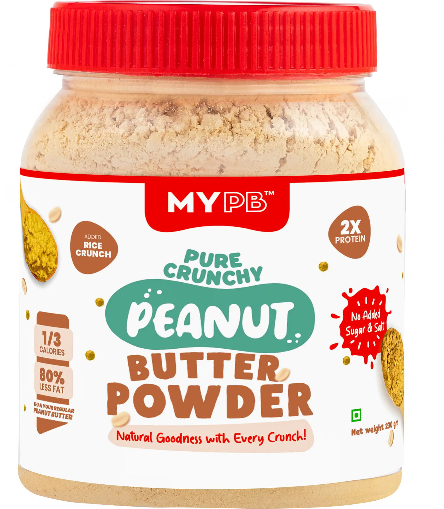 MYPB Rice Crunch Peanut Butter Powder